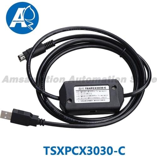 Suitable Schenider TSX/TWIDO/Premium PLC Programming Cable TSXPCX3030-C USB Port