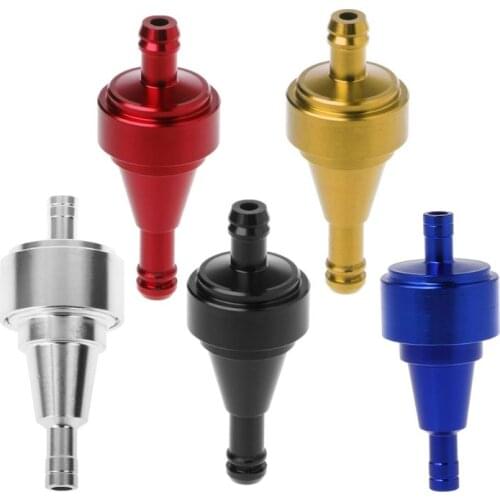 Universal 6mm Oil Fuel Filter Cleaner for Motorcycle Pit Dirt Bike ATV 5 Colors Q9QD