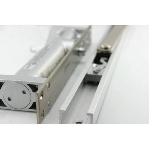 Upscale Zinc Alloy Invisible Hidden Hydraulic Door Closer Shutter With Two Speed Adjustment Screws