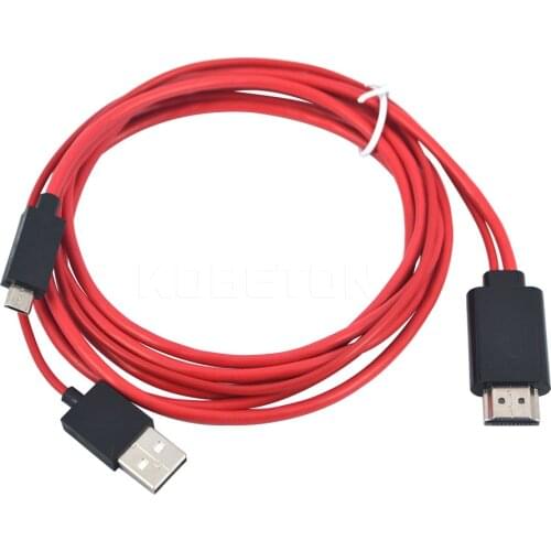 5pin 11pin Cable Micro Adapter HD TV Converter 1080P Full HD Audio Adapter USB to HDMI-compatible HDTV Adaptor for Samsung