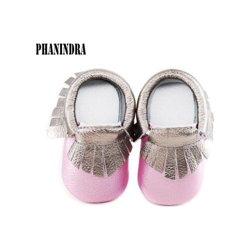 2018 genuine leather baby moccasins combine fringe baby girl shoes shine Baby Shoes First Walkers zapatos infant Shoes Phanindra