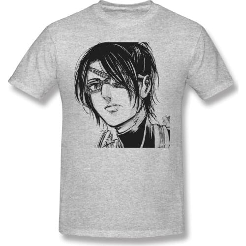 Man Hange Zoe Attack In Titans Armin Arlert,Erwin Smith,Survey Corps,Hange Everyday Creative T-shirts