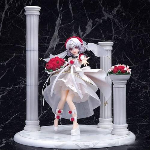 Mihoyo Apex Houkai 3rd Theresa Apokalypse Rosy Bridesmaid Ver. PVC Action Figure Anime Figure Model Toys Collectible Doll