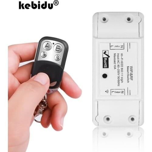 RF 433Mhz Wireless Remote Control Lamp Light Switch Wifi Smart Light Switch RF 433Mhz Wifi Switch Work For Alexa