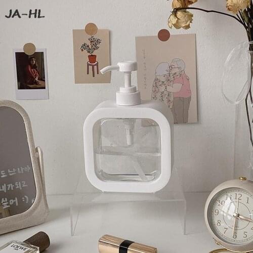 Press Bottle Detachable Shampoo Liquid Soap Dispenser Soap Bottle Bathroom Storage Bottles Shower Refillable Plastic