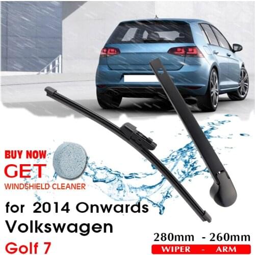 Car Wiper Blade Rear Back Window Windscreen Windshield Wipers Accessories For Volkswagen VW Golf 7 Hatchback 280mm 2014 Onwards