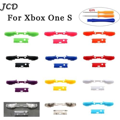 JCD LB RB Button Bumper Replacement Trigger Buttons Part for Xbox One S Slim Controller Joystick Trigger With Tools