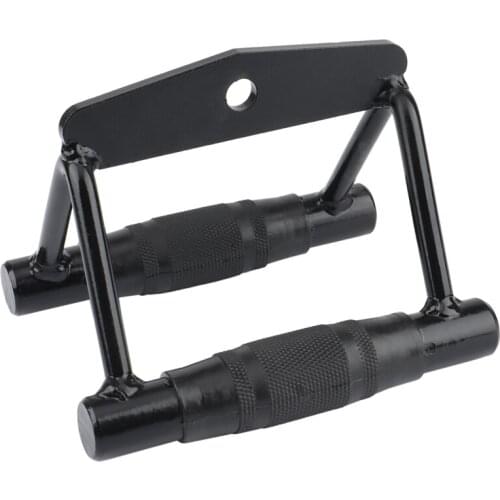 360 Degree Rotatable Gym Fitness T-Bar For Pulley Cable Machine Rowing Machine