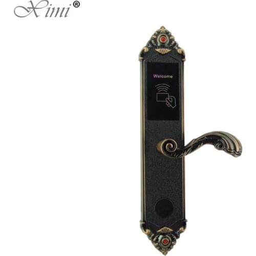 Hot Sale Hotel Locks Zinc Alloy Hotel Door Lock Product EM4305 Card Such Colors For Choice