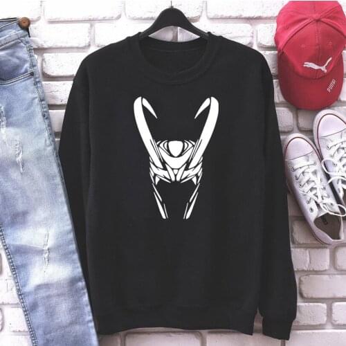 Loki Hooded Sweatshirt Women God of Mischief Harajuku Pullover Tv Show Loki TVA Miss Minutes Crewnck Sweatshirts Superhero Tops