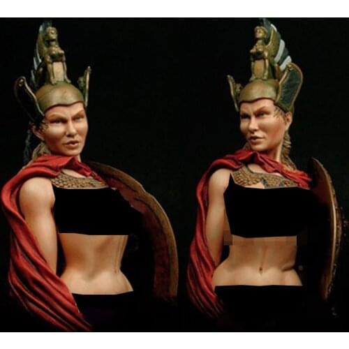 1/10 Scale Unpainted Resin bust Athena collection bust