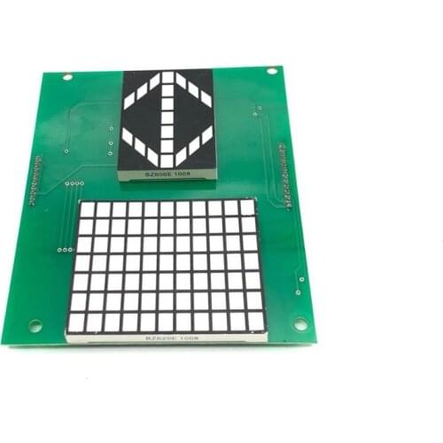 1pcs elevator parts car control box display board LC130B101-B for ShanhaiMitsubishi elevator accessories BQ2H238