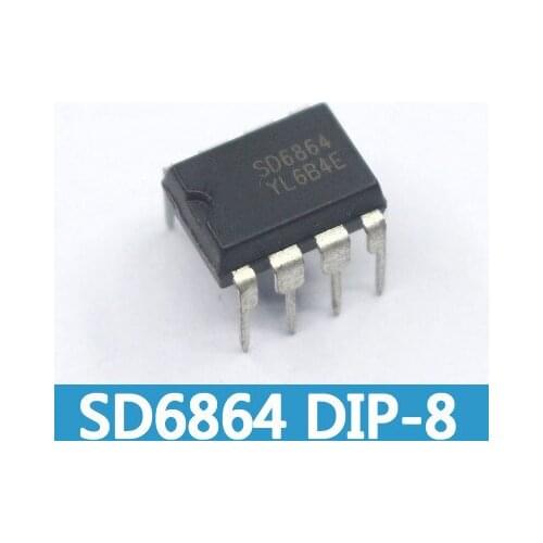 10pcs SD6864 DIP8 SD 6864 DIP-8