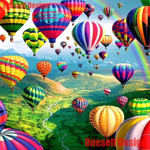 2019 5d diamond painting full set Rainbow ball 5d diamond mosaic sale Rainbow ball christmas decor gift livingroom wall sticker