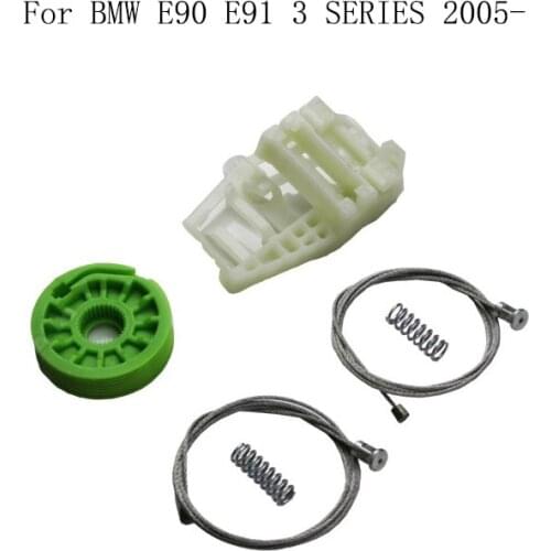 For BMW E90 E91 3 SERIES 2005- Power Electric Car Window Regulator repair Kit Rear Right