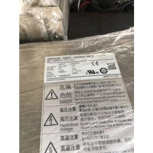 Servo driver R88D-GN30H-ML2 , Used one , 90% appearance new , 3 months warranty , fastly shipping