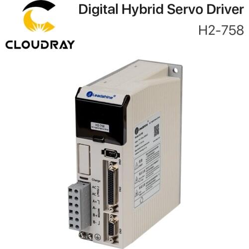 Cloudray Leadshine Nema 34 Digital Hybrid Servo Motor Driver H2-785 AC50-80V for Closed-Loop Motor or BM109 Laser Head