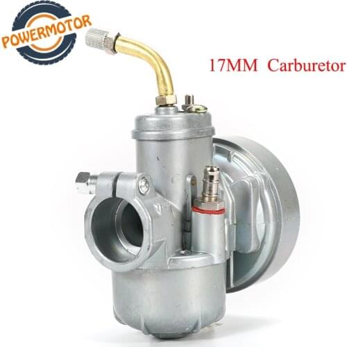 New Motorcycle Carburetor 17MM FOR PUCH 17 Bing Dax Replacement BIKE carburador Moped Bike Fit PUCH 17mm Carb Bing Style