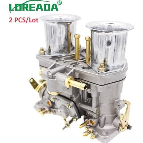 2 PCS X Brand New OEM 44IDF Carburetor With Air Horn Fits For VW Fiat Porsche Bug Beetle Replace Weber Carb 44 IDF