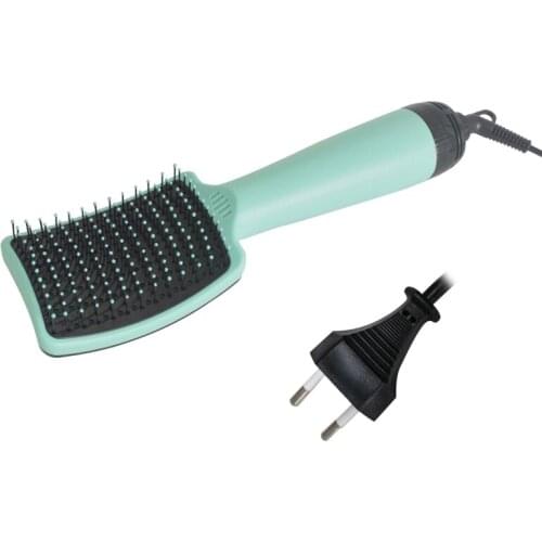Multifunction Hot Air Hair Dryer Brush One-Step Electric Vibration Massage Comb 95AC