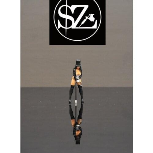 1/64 resin die-casting doll model female magician car model doll decoration scene layout collection decoration toy