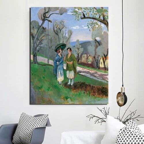 Matisse Landscape Wall Art Canvas Painting Posters Prints Modern Painting Wall Pictures For Living Room Home Decor Framework