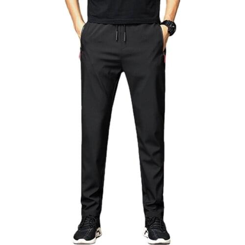 2021Spring and Summer New Mens Sports Pants Slim Running Sports Casual Pants Sweatpants Men Fashion Mens Clothing Men Trousers