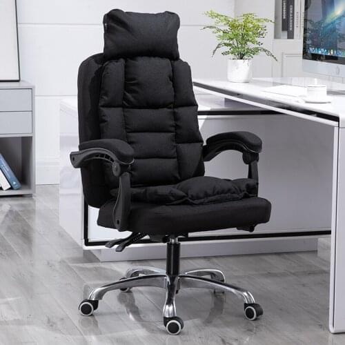 New chair executive silla oficina staff leisure computer chair swivel function comfortable design bedroom chair with footrest ZM