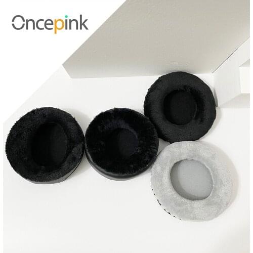 Oncepink Replacement EarPads For Zalman ZM-RS6F Headphone Thicken Velvet Ear Cushion Earphones Accessories