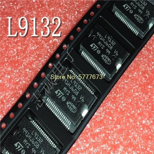 1PCS/lot L9132 HSOP36 Automotive Engine Computer IC Power Management Startup Chip for Citroen Peugeot Cathy Marelli Car
