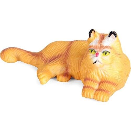 Persian Cat Animal Figure Collectible Toys Pet Animal Action Figures Kids Plastic Toys