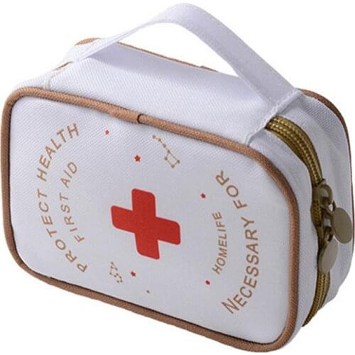 Portable First Aid Medical Kit Travel Outdoor Camping Useful Home Medicine Storage Bag Camping Emergency Survival Bag Pill Case