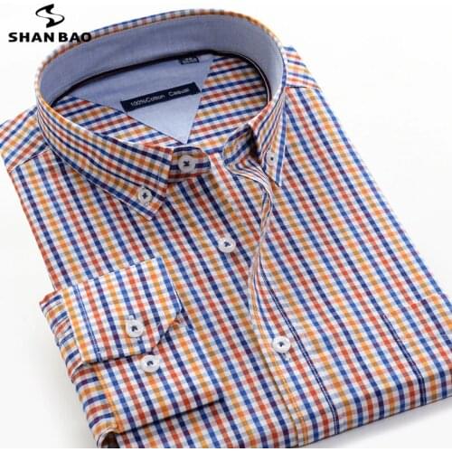 5XL 6XL 7XL 8XL 9XL 10XL big size Plaid Long Sleeve Shirt 100% Cotton 2020 New Business Casual Brand Clothing Mens Shirt