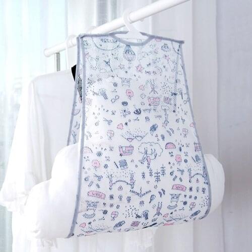 Sun Pillow Mesh Bag Household Foldable Printing Storage Mesh Bag Pillow Plush Toy Drying Net Windproof Rack