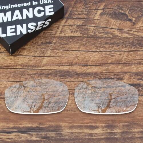 ToughAsNails Resist Seawater Corrosion Polarized Replacement Lenses for Oakley Split Jacket Sunglasses Clear Color (Lens Only)