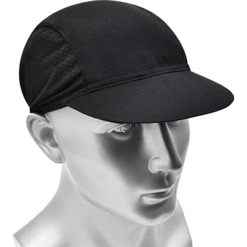 Cycling Hat Lightweight Breathable Sun Protection Anti-UV Dust-proof Moisture-wicking Quick Dry Summer Sports Skull Cap