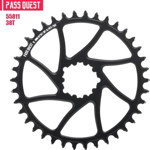 PASS QUEST SRAM gx xx1 eagle GXP MTB Round Narrow Wide Chainring 30T-42T Bike Bicycle Chainwheel/Chain Wheel 0mm Offset Crankset
