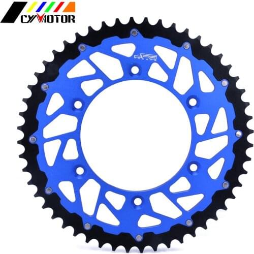 Motorcycle 44 46 47 48 49 50 51 52 Rear Chain Sprocket For YAMAHA YZ125 YZ250F WR250F WR450F YZ YZF WR WRF 125 250 426 450
