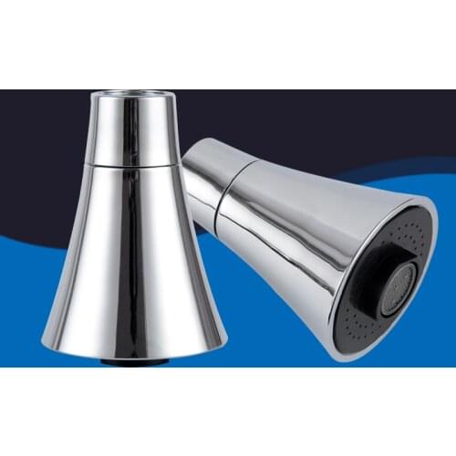 1PC Female 22mm Kitchen Water Faucet Aerator 2-Funtions ABS Splash Bubbler Water Saving Filter Shower Head Nozzle Tap Connector