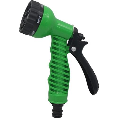 1 Pcs Watering Water Gun Lawn Hose Tools Durable Multi-function Garden Spray High Pressure Sprinkle Hand-held Car Wash Nozzle