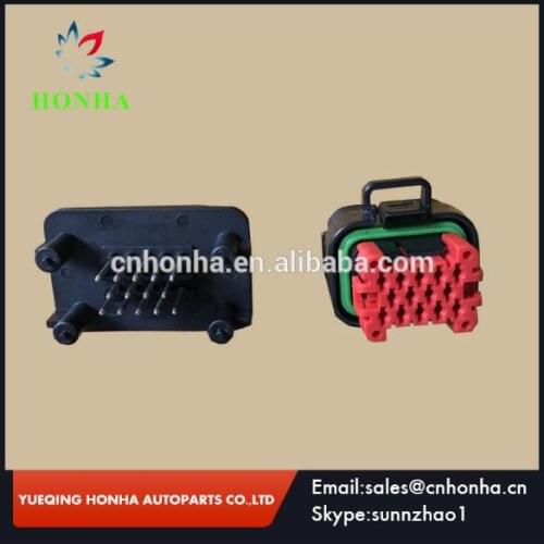 14 pin ampseal male and female electric connectors sealed auto plug electrical Tyco/Amp connector for many cars 776273-1