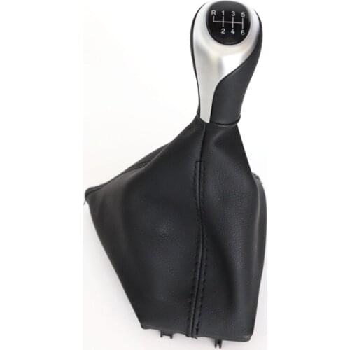 5 6 Speed Left Hand Driver Side Gear Shift Knob Head Stick Shifter Gearstick Gaiter ForBMW 3 Series F30 F31 F34 2011-2016