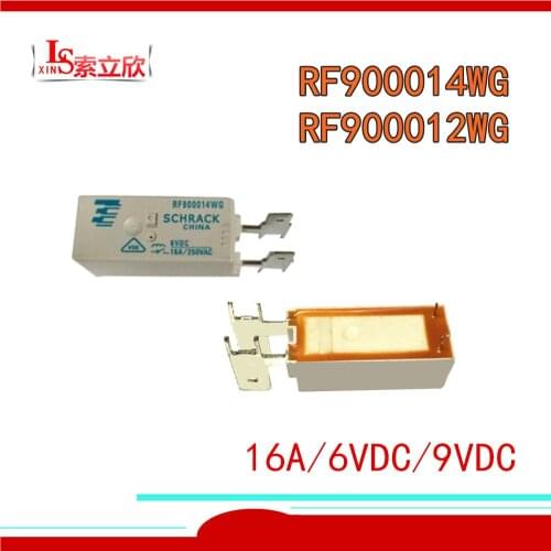 5PCS/lot 100%New relay RF900014WG 16A 6VDC RF900012WG 9VDC A set of normally open