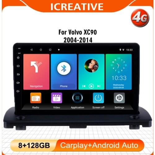 9'' 2Din Android Car Radio For Volvo XC90 2004-2014 Autoradio Car Multimedia Video Player Auto Stereo GPS Navigation