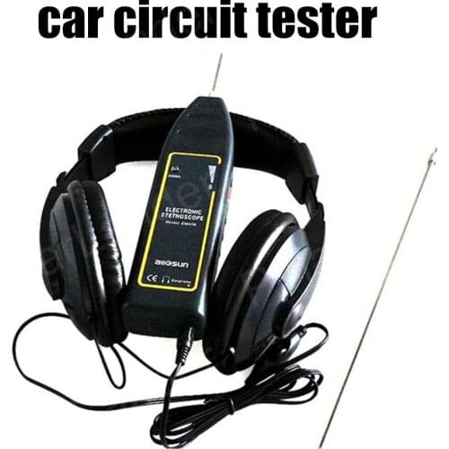 Automotive Noise Finder Electronic Stethoscope Machine Engine Diagnose 100Hz~10kHz Car Truck Automotive Noise Sensor