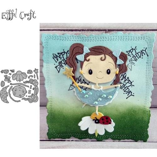 Ballet Girl Craft Paper Dies Cut Scrapbook For Card Making Flower Bud Diy Scrapbooking Dies Metal 2020 Nouveau Arrivage
