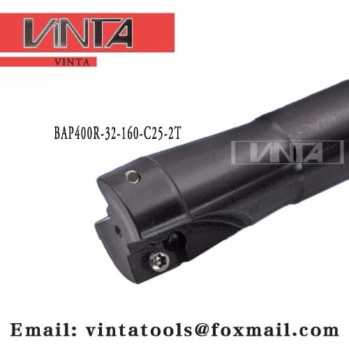 Free shipping BAP400R-32-160-C25-2T Indexable Milling cutter mold milling tools matched cnc carbide inserts APMT1604PDER