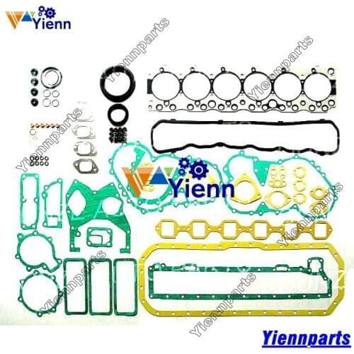 For Isuzu 6BB1 Full Gasket Kit 1-87810-078-4,1-87810-117-3 For SBR JBR FBR YBR Truck 6BB1 Engine Repair Parts