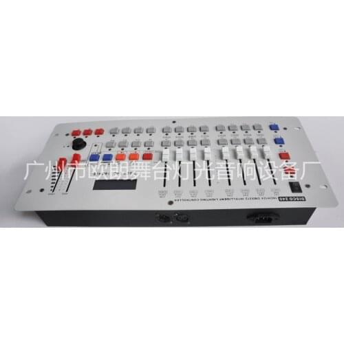 DMX512 console stage lighting 240 console wedding performance lighting led par light changing color light table