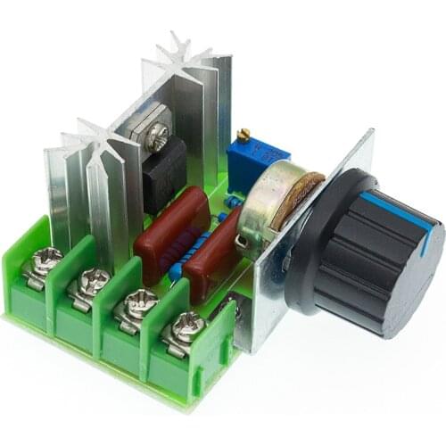 A84 1pcs 2000W 220V SCR Electronic Voltage Regulator Module Speed Control Controller Worldwide Store